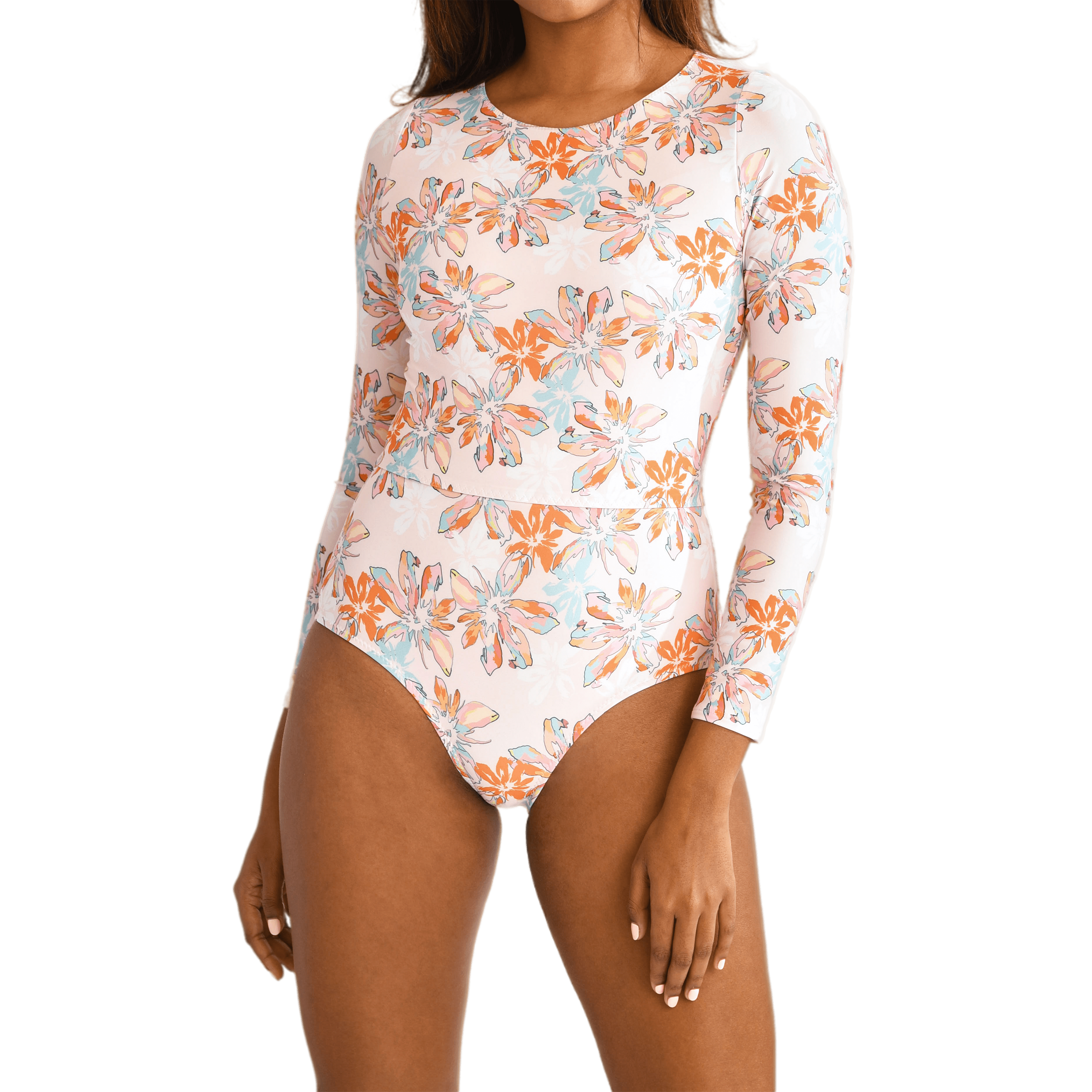 Aima Dora-Ballerina Combiswim - Front / Hibiscus - Hibiscus