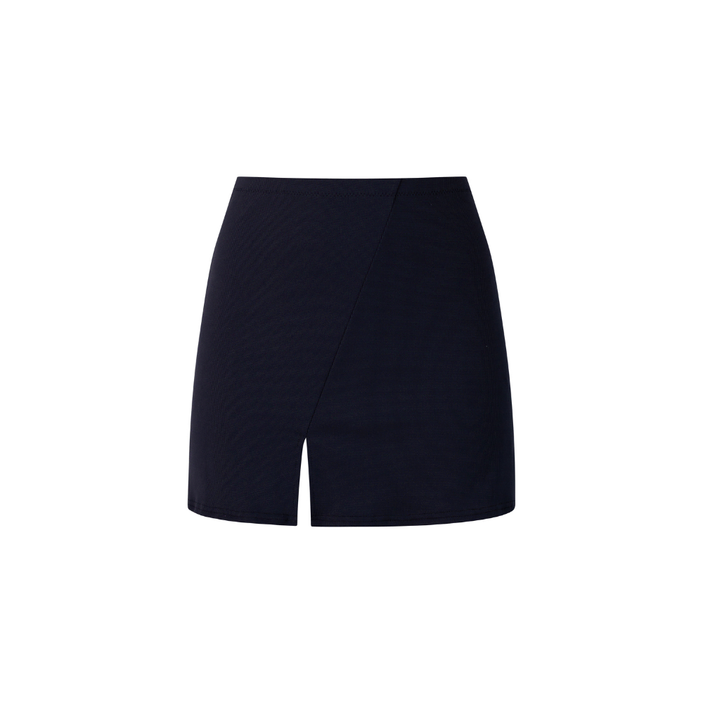 Aima Dora - Beach A-Line Skirt - Front / Deep Blu - Deep Blu