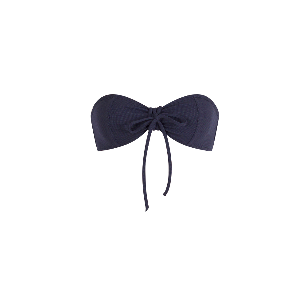 Aima Dora - Retro Bandeau - Front / Deep Blu - Deep Blu