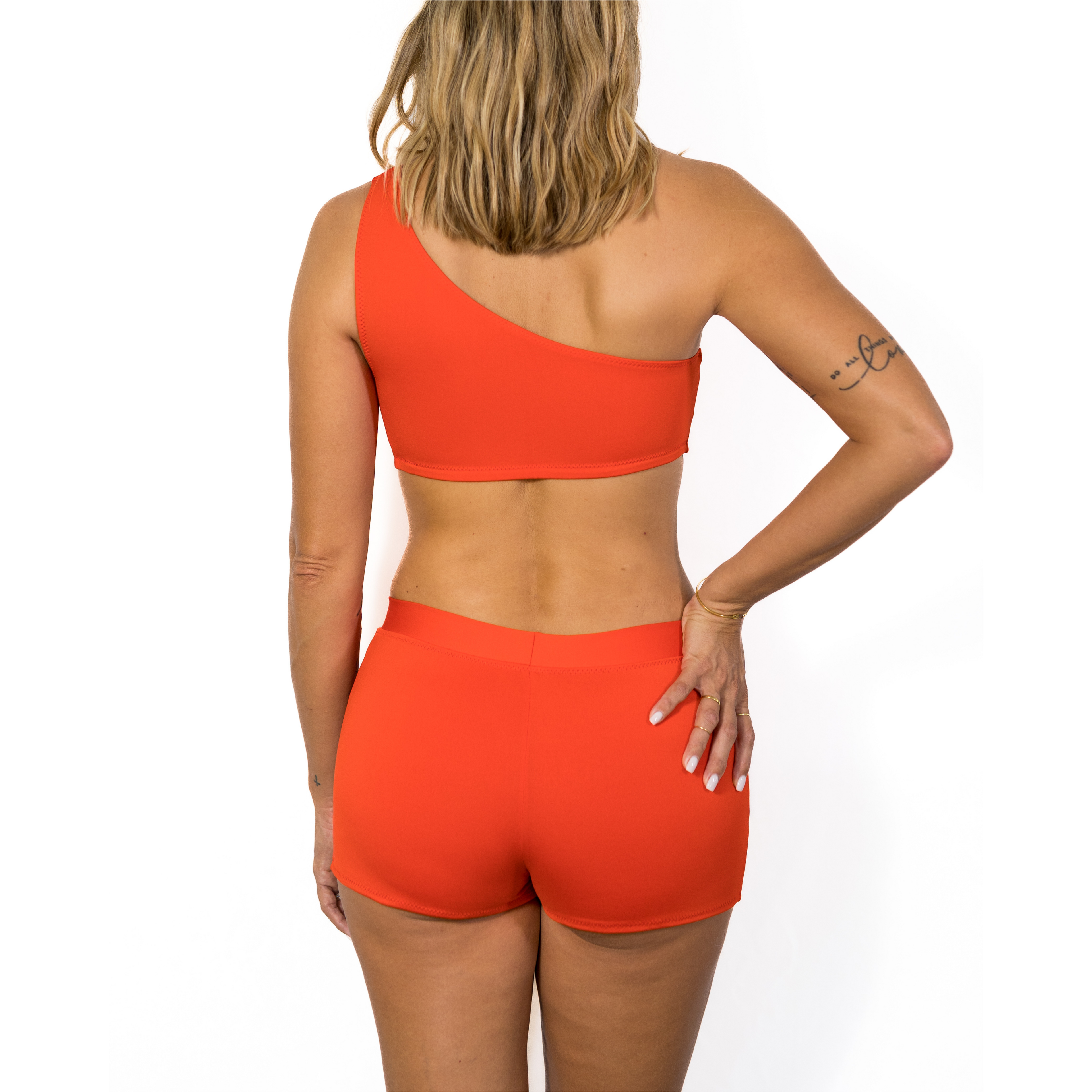 Aima Dora-Boyshort - Back / Papaya Solo - Papaye