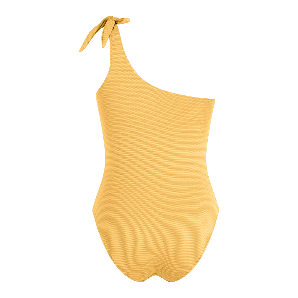 Shoulder Tie-Up Swimsuit