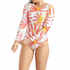 Aima Dora-Ballerina Combiswim - Front / Tropical Leaves - Tropical Leaves