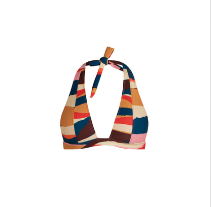 Aima Dora - Triangle Longline Top - Front / chamarel - chamarel