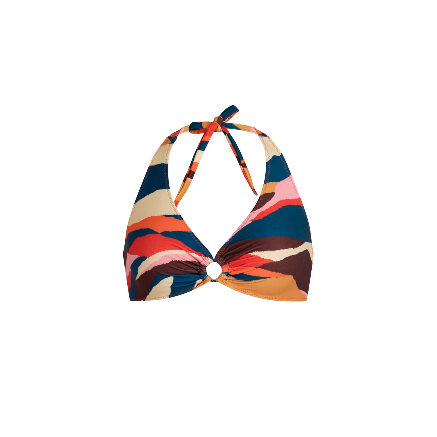 Aima Dora - Halter With Ring Top - Front / chamarel - chamarel