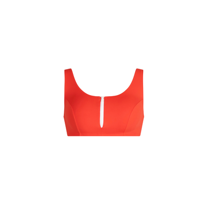 Bralette With Zip Top