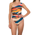 Aima Dora-Asymmetrical Swimsuit- Front / Chamarel - Chamarel