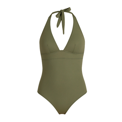 Halter One Piece Swimsuit