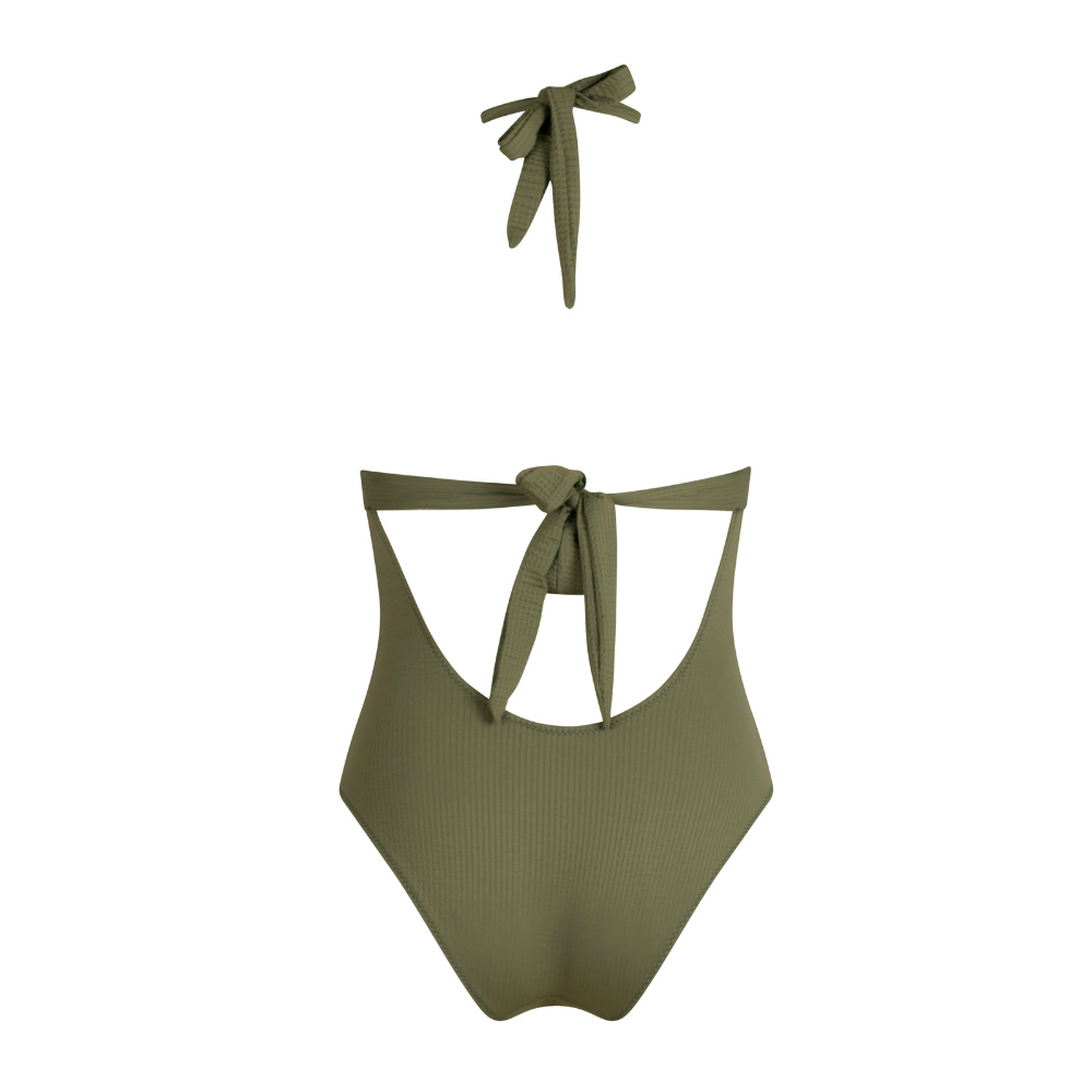 Halter One Piece Swimsuit