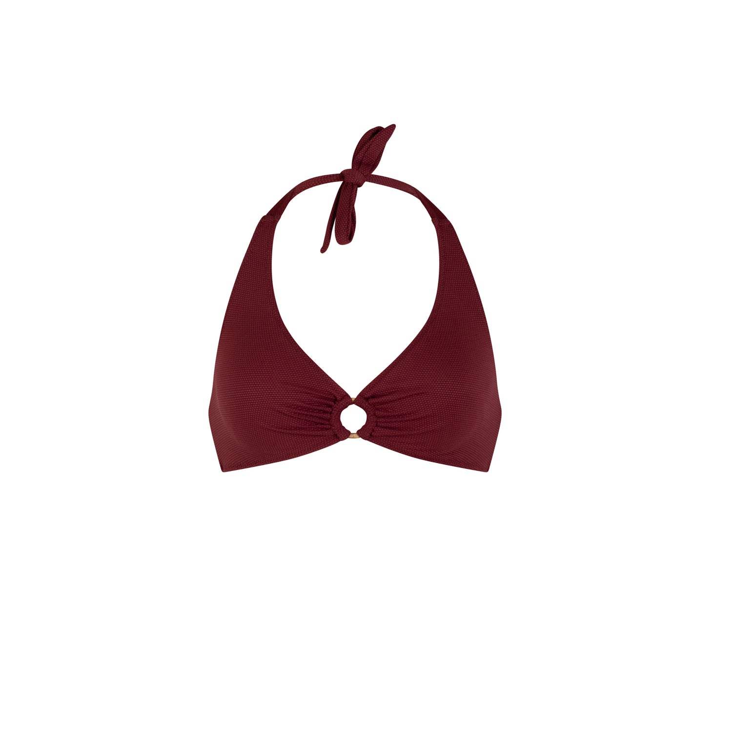 Aima Dora - Halter With Ring Top - Front / Tamarin - Tamarin