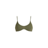 Aima Dora - Mini Bralette Top - Front / Sugar Cane - Sugar Cane