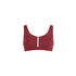 Aima Dora - Bralette with Zip Top - Front / Tamarin - Tamarin