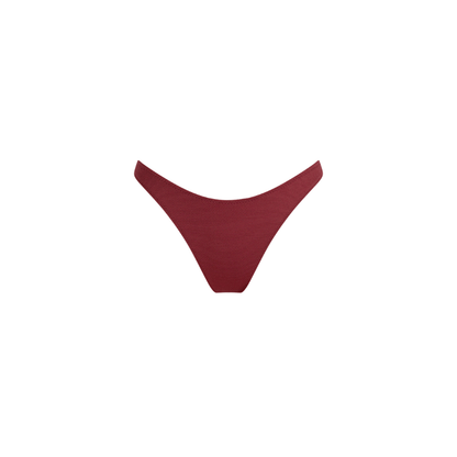 Tanga taille haute échancré