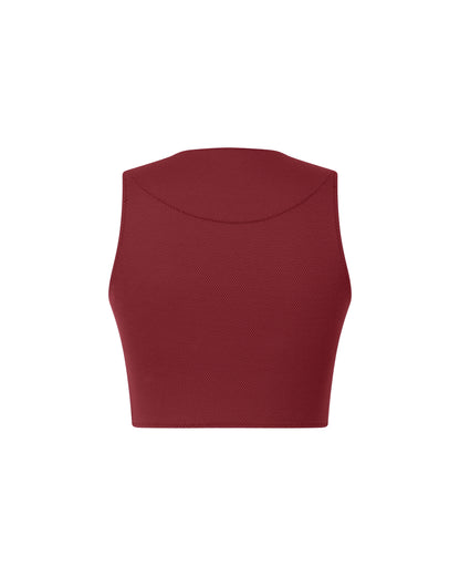 Aima Dora - Gilet Zip Up - Rear / Tamarin - Tamarin