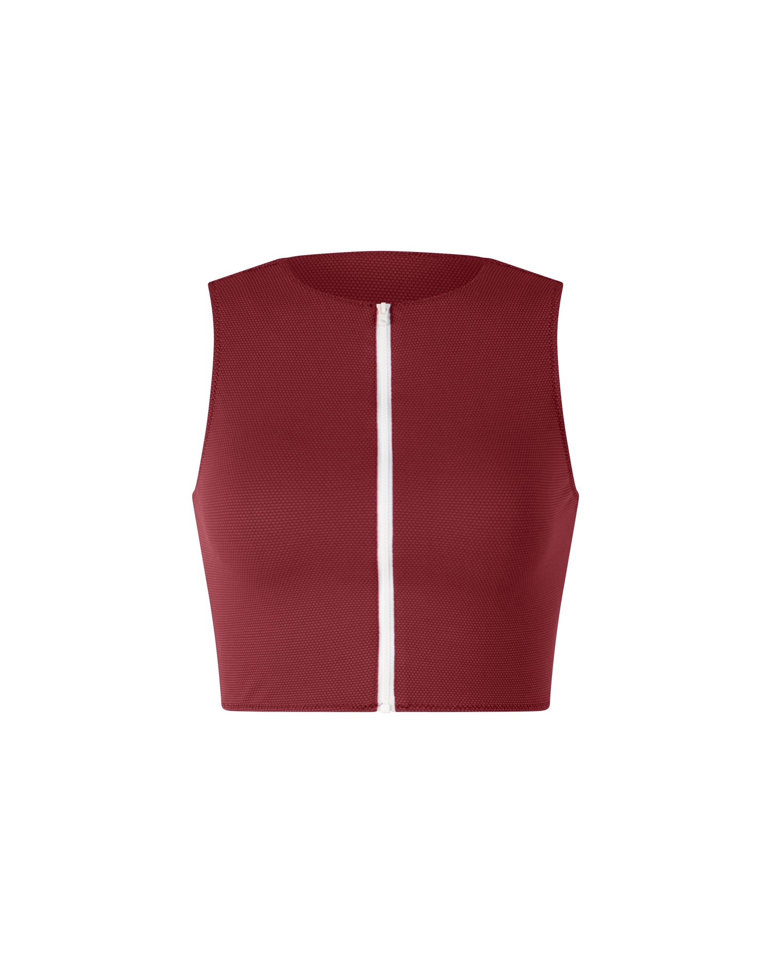 Aima Dora - Gilet Zip Up - Front / Tamarin - Tamarin